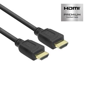 act AK3942 HDMI High Speed Ethernet Premium Certified Kabel - HDMI-A Male/HDMI-A Male - 1 meter