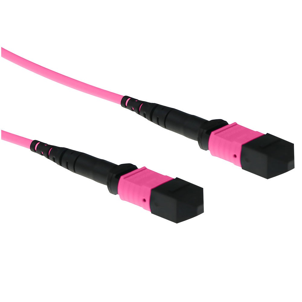 act RL7745 Glasvezel Patchkabel 50/125 OM4 MTP(MPO) Female/MPO Female Polarity A - 5 meter