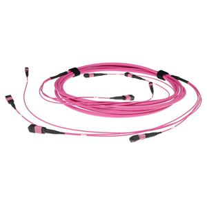 act DC5402 Glasvezel Patchkabel 50/125 OM4(OM3) Polarity A Trunkkabel 4x MTP/MPO Female - 10 meter