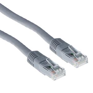 act IB6052 U/UTP CAT5E Patchkabel Grijs - 25 cm