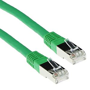 act IB7700 F/UTP CAT5E Patchkabel Groen - 50 cm