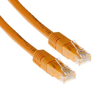 act IB4501 U/UTP CAT5E Patchkabel Oranje - 1 meter