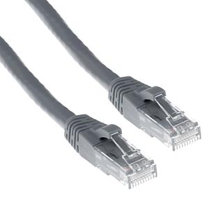 act IS8052 U/UTP CAT6 Patchkabel Snagless Grijs - 25 cm