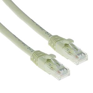 act IS8452 U/UTP CAT6 Patchkabel Snagless Ivoor - 25 cm