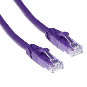 act IS1700 U/UTP CAT6 Patchkabel Snagless Paars - 50 cm