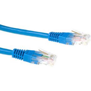 act IB9600 LSZH U/UTP CAT6 Patchkabel Blauw - 50 cm