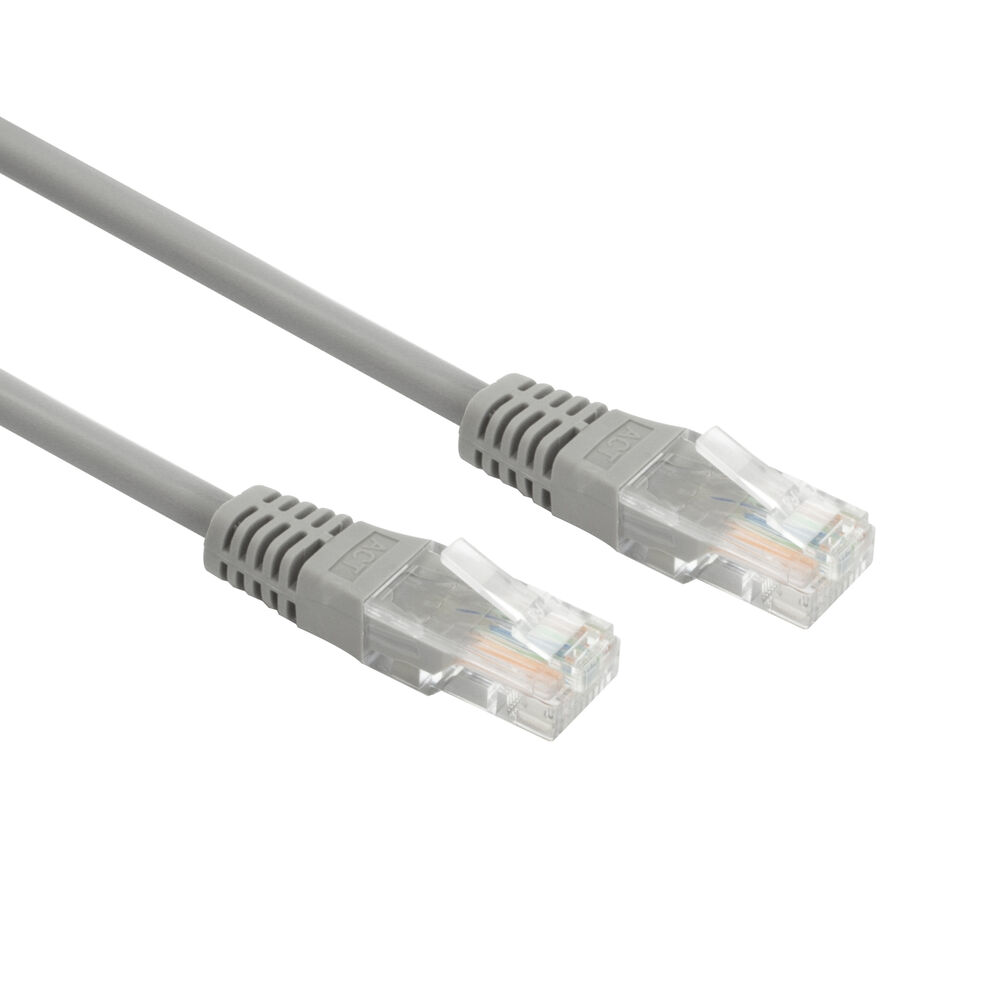 ACT IB2002 LSZH U/UTP CAT5E Patchkabel Grijs - 2 meter