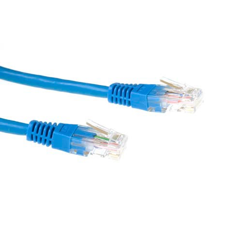 act IB9651 LSZH U/UTP CAT6 Patchkabel Blauw - 1,5 meter