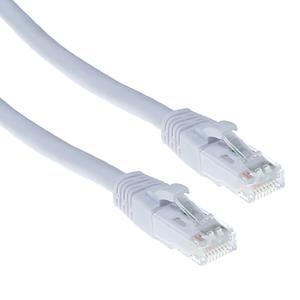 act IB6300 U/UTP CAT6A Patchkabel Snagless Wit - 50 cm