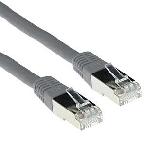 act FB9000 LSZH SFTP CAT6 Patchkabel Grijs - 50 cm