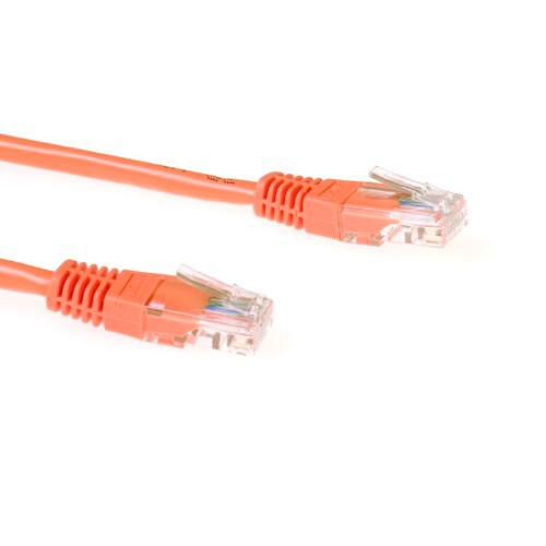 act IB4503 U/UTP CAT5E Patchkabel Oranje - 3 meter