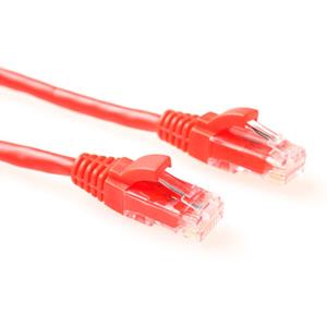 act IK8500 U/UTP CAT6 Patchkabel Rood -50 cm