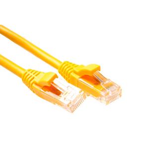 act IK8800 U/UTP CAT6 Patchkabel Geel -50 cm