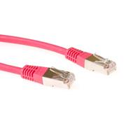 act FB9551 LSZH SFTP CAT6 Patchkabel Rood - 1,5 meter