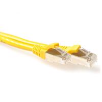act FB7851 LSZH SFTP CAT6A Patchkabel Snagless Geel - 1,5 meter