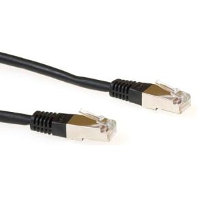 act FB9902 LSZH SFTP CAT6 Patchkabel Zwart - 2 meter