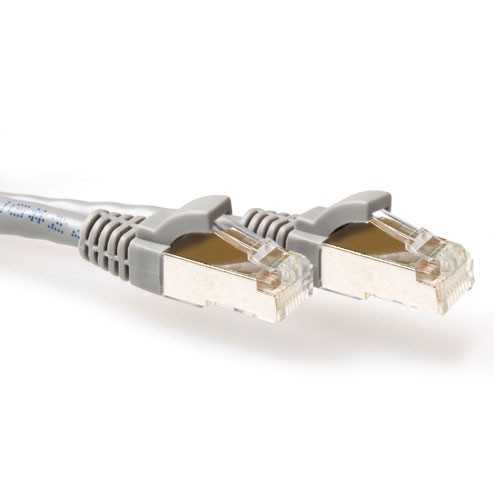 act FB7005 LSZH SFTP CAT6A Patchkabel Snagless Grijs - 5 meter