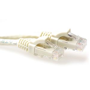 act IS8425 U/UTP CAT6 Patchkabel Snagless Ivoor - 25 meter