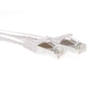 act FB6420 SFTP CAT6A Patchkabel Snagless Wit - 20 meter