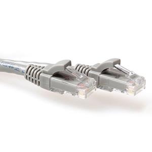 act IS8030 U/UTP CAT6 Patchkabel Snagless Grijs - 30 meter
