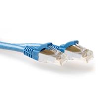 act FB7620 LSZH SFTP CAT6A Patchkabel Snagless Blauw - 20 meter
