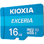 Kioxia EXCERIA microSDHC-Karte 16GB UHS-I stoßsicher, Wasserdicht