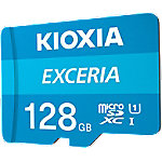 Kioxia EXCERIA microSDXC-Karte 128GB UHS-I stoßsicher, Wasserdicht