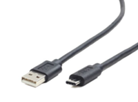 USB A 2.0 till USB C Kabel GEMBIRD CCP-USB2-AMCM-10 3 m