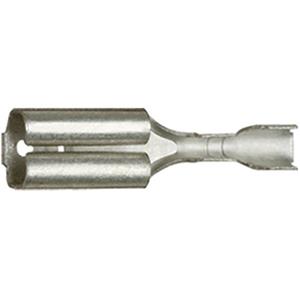 Klauke 18251 Flachsteckhülse Steckbreite: 2.8mm Steckdicke: 0.5mm 180° Unisoliert Metall