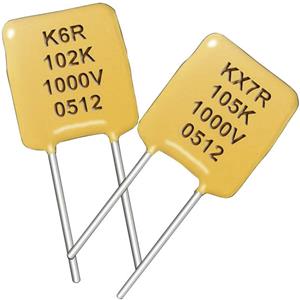 kemet C317C104K5R5TA7301+ Keramik-Kondensator radial bedrahtet 0.1 µF 50 V/DC 10%