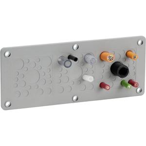 icotek KEL-DPZ-KL 72 Kabeldurchführung Klemm-Ø (max.) 22mm Stahlblech, Elastomer 1St.
