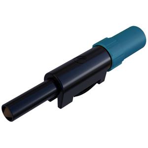 skshirschmann SKS Hirschmann SLS 20 B Laboratoriumstekker Stekker, recht Stift-Ø: 4 mm Blauw 1 stuk(s)