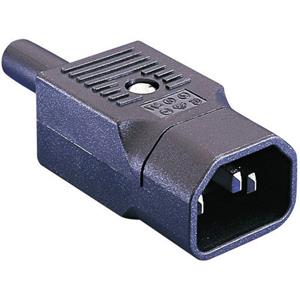 Bulgin PX0686 Kaltgeräte-Steckverbinder PX Serie (Netzsteckverbinder) PX Stecker, gerade Gesamtpolz