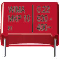 Wima MKP1G031004D00KSSD 1 stuk(s) MKP-foliecondensator Radiaal bedraad 0.1 µF 400 V/DC 10 % 15 mm (l x b x h) 18 x 7 x 14 mm