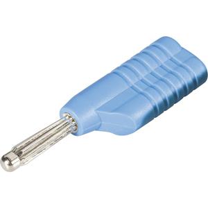 Schnepp S 4041 S Büschelstecker Stecker, gerade Stift-Ø: 4mm Blau