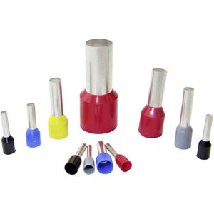 wkk Ce 007510W Adereindhulzen 0.75 mm² x 10 mm Deels geïsoleerd Wit 500 stuk(s)