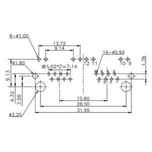 Weidmüllerlerlerlerlerlerlerlerlerlerlerlerlerlerlerlerlerlerlerlerlerlerlerlerlerlerlerlerlerlerler RJ45C5 R12U 1.7N4G/Y RL 2661430000 Bus Aantal polen 16 Zwart 240 stuk(s)