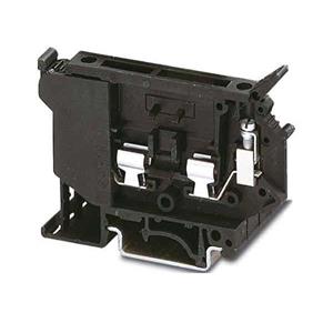 phoenixcontact Phoenix Contact UK 5-HESI 3004100 Zekering-serieklem Aantal polen: 2 0.2 mm² 4 mm² Zwart 1 stuk(s)