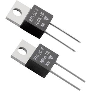 Vishay RTO020F4R7F Vermogensweerstand 4.7 Ω Axiaal bedraad TO 220 20 W 1 % 1 stuk(s)