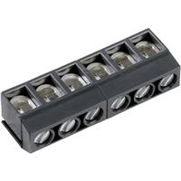 PTR AK500/2DS-5.0-H Schraubklemmblock 1.50mm² Polzahl 2 Grau
