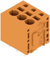 Weidmüllerler LMFS 5.08/03/180 3.5SN OR BX Schraubklemmblock 2.5mm² Polzahl 3 Orange 90St.