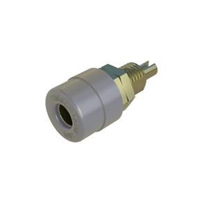 skshirschmann SKS Hirschmann BIL 20 Au Laborbuchse Buchse, Einbau vertikal Stift-Ø: 4mm Grau