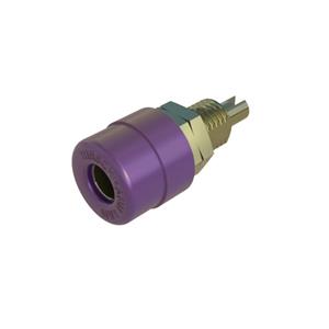 skshirschmann SKS Hirschmann BIL 20 Au Laboratoriumbus Bus, inbouw verticaal Stift-Ø: 4 mm Violet 1 stuk(s)