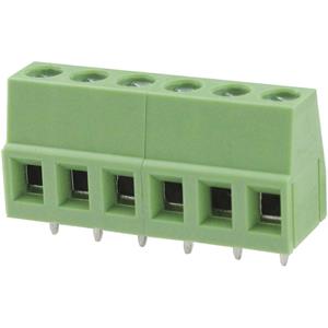 degson DG128-5.0-02P-14-00AH Klemschroefblok 3.31 mm² Aantal polen 2 Groen 1 stuk(s)