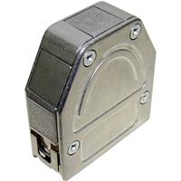 provertha D-SUB Gehäuse Polzahl: 25 Kunststoff, metallisiert 180°, 45° Silber 1St.