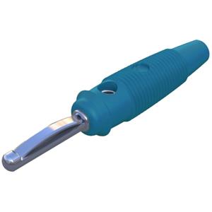 skshirschmann SKS Hirschmann VQ 20 Banaanstekker Stekker, recht Stift-Ø: 4 mm Blauw 1 stuk(s)