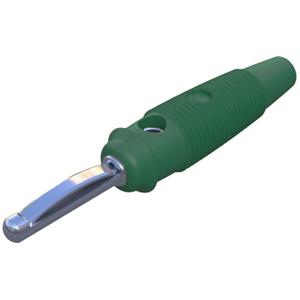 skshirschmann SKS Hirschmann VQ 20 Banaanstekker Stekker, recht Stift-Ø: 4 mm Groen 1 stuk(s)