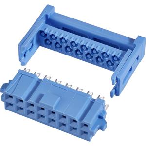 teconnectivity TE Connectivity 1-1658526-3 Female header Met trekonlasting Rastermaat: 2.54 mm Totaal aantal polen: 20 Aantal rijen: 2 1 stuk(s)