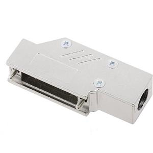 encitech DCMR15-ULP D-sub behuizing Aantal polen: 15 Volledig metaal 90 ° Zilver 1 stuk(s)