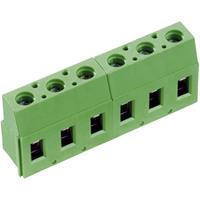 ptrhartmann PTR Hartmann 50710030213E Klemschroefblok 2.50 mm² Aantal polen 3 Groen 1 stuk(s)